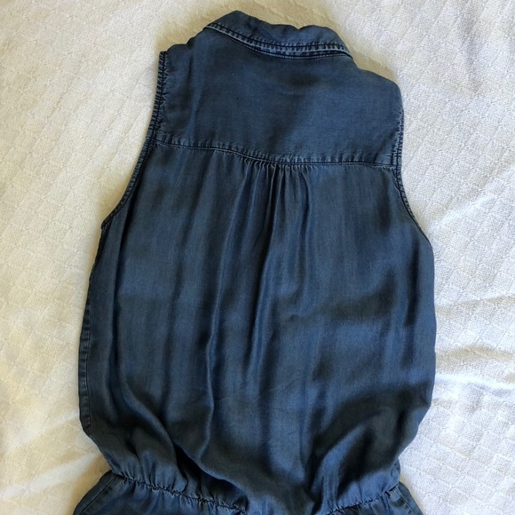Chambray Romper. - Picture 8 of 8